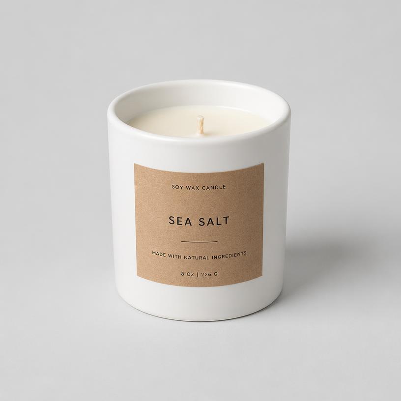 Sea Salt Soy Candle